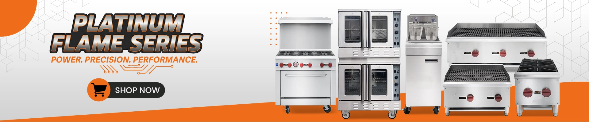 Platinum Flame Series brand banner